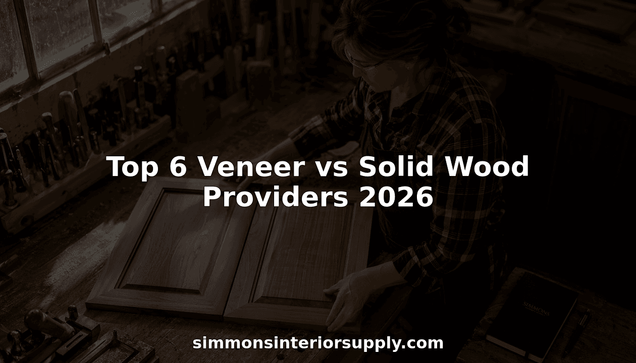 Top 6 Veneer vs Solid Wood Providers 2026