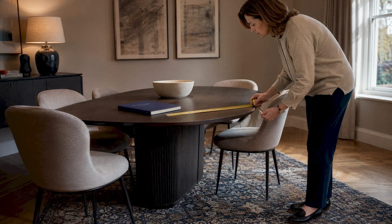 Dining table dimensions: the complete UK size guide