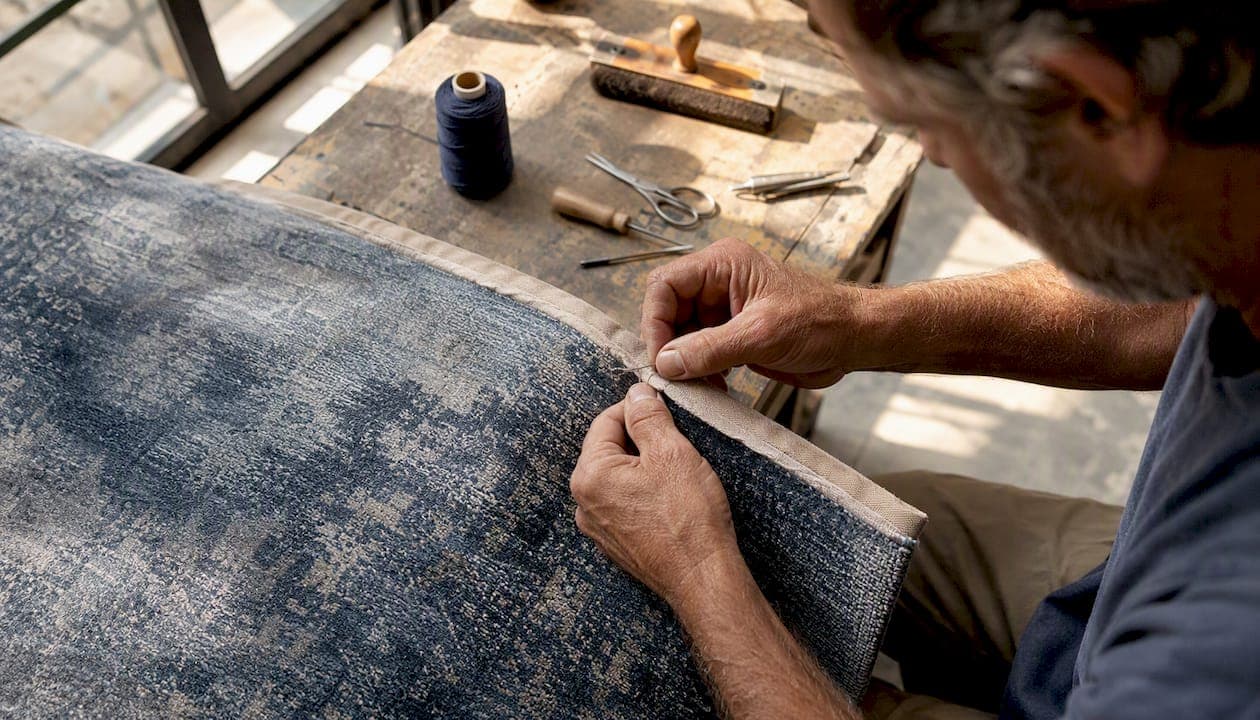Rug border options: the complete finishing guide