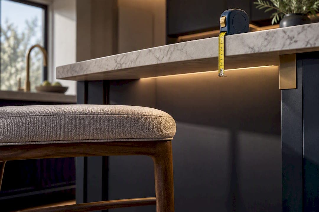 Use the 25 to 30 cm Rule: Bar Stool Height That Fits Homeowners & Trade