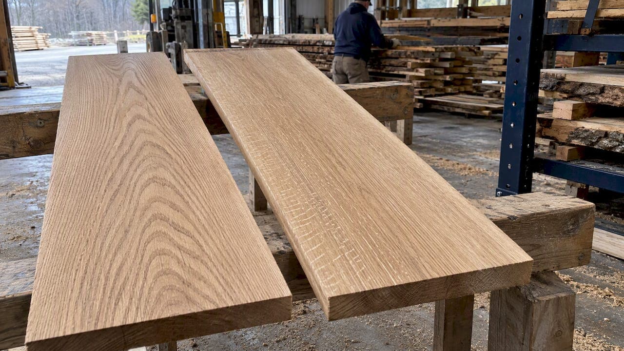 Wide Panels, Less Cupping: Quarter Sawn vs Plain Sawn for Makers